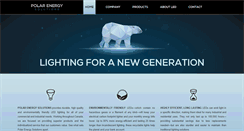 Desktop Screenshot of polarenergysolutions.com